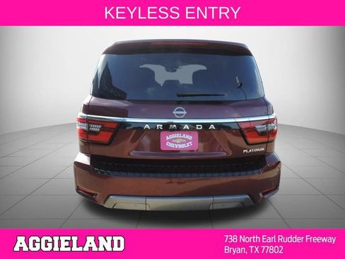 Used 2021 Nissan Armada Platinum w/ Captain's Chairs Package RWD image 5