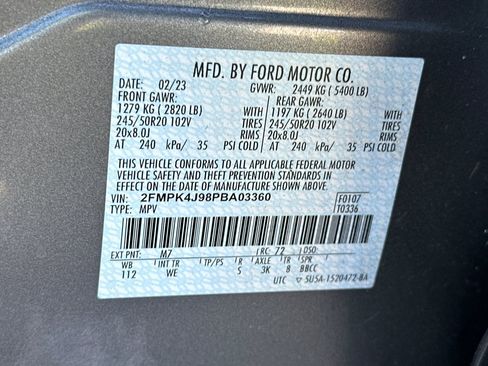 Used 2023 Ford Edge ST-Line AWD/4WD image 28