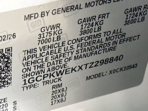 New 2026 Chevrolet Silverado 1500 RST w/ RST Select Package AWD/4WD image 28