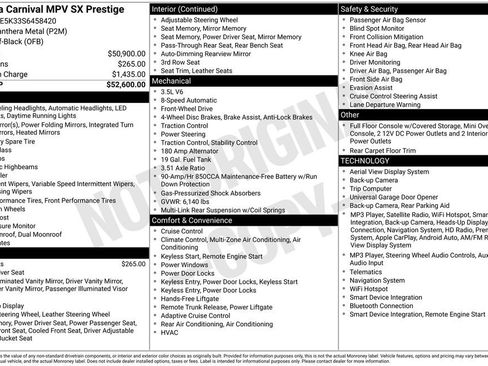 Used 2025 Kia Carnival SX Prestige FWD image 12