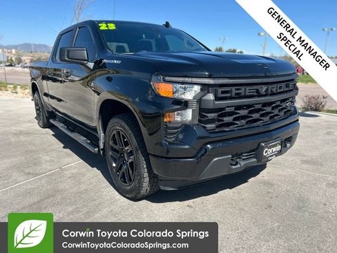 Used 2023 Chevrolet Silverado 1500 Custom AWD/4WD image 1