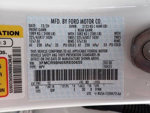 Used 2025 Ford Bronco Sport Big Bend w/ Convenience Package AWD/4WD image 22
