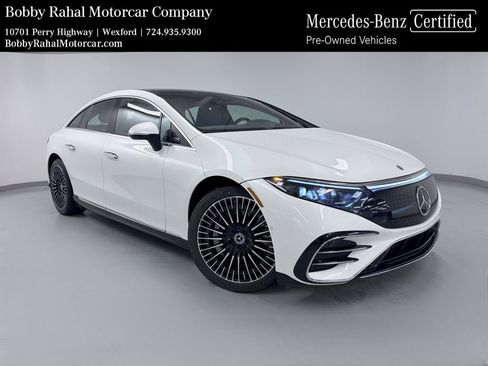 Used 2022 Mercedes-Benz EQS 580 4MATIC Sedan image 1