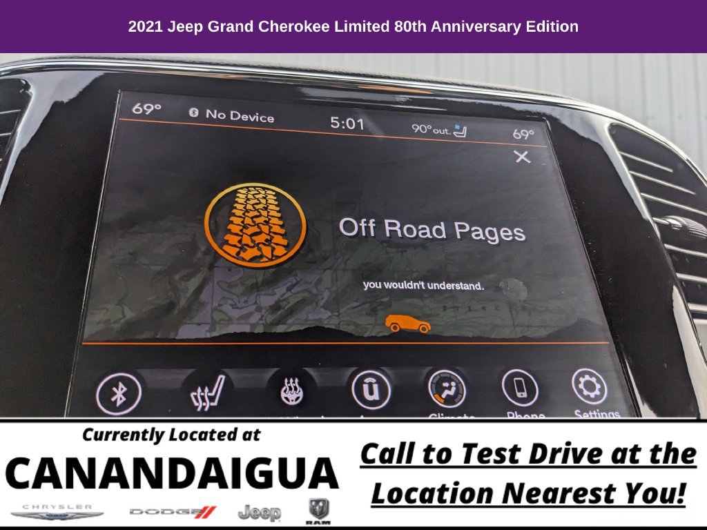 Used 2021 Jeep Grand Cherokee Limited w/ Quick Order Package 28K 80th AWD/4WD image 20