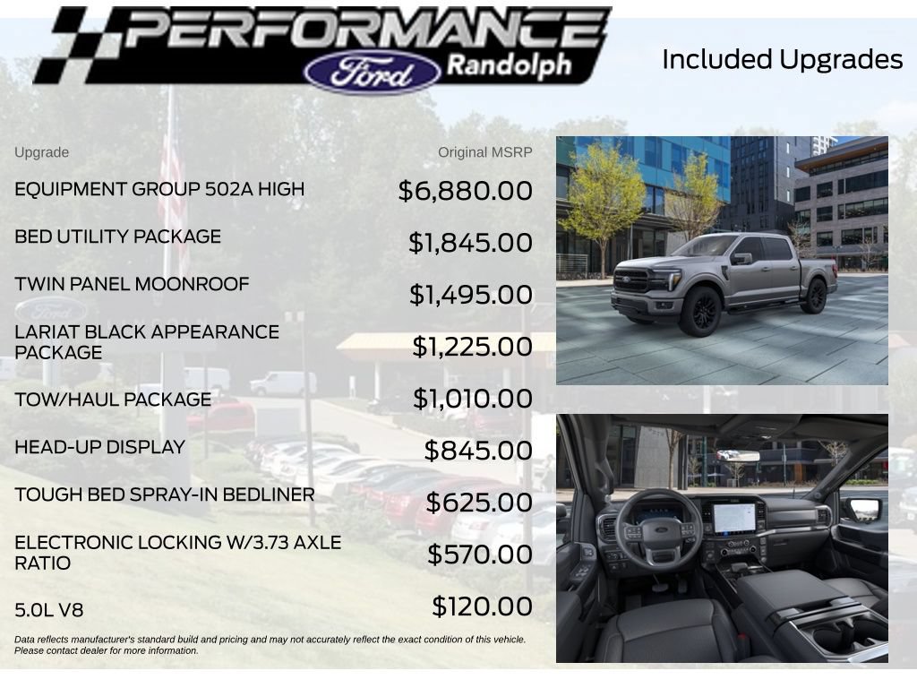 New 2026 Ford F150 Lariat w/ Equipment Group 502A High AWD/4WD image 4