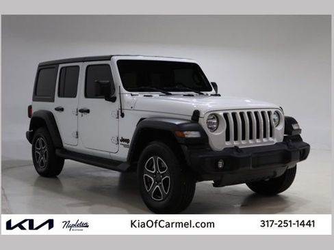Used 2021 Jeep Wrangler Unlimited Sport AWD/4WD image 1
