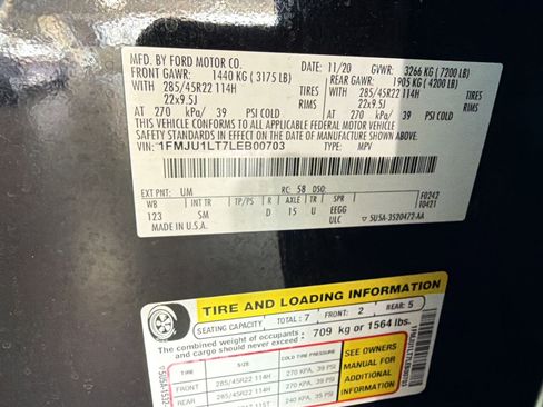 Used 2020 Ford Expedition Platinum image 12