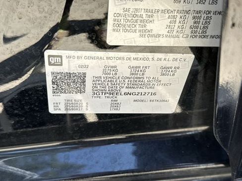 Used 2022 GMC Sierra 1500 AT4 w/ AT4 Preferred Package AWD/4WD image 39