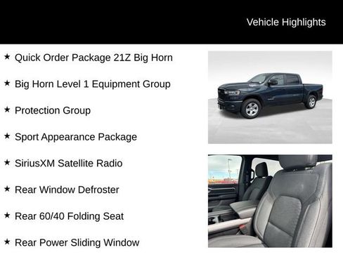 New 2026 RAM 1500 Big Horn AWD/4WD image 7