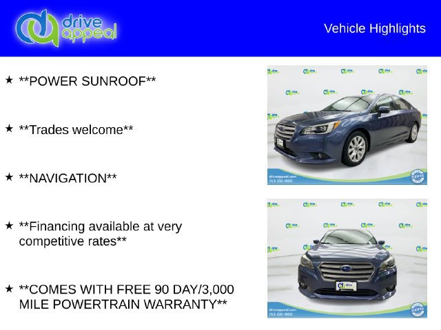 Used 2015 Subaru Legacy 2.5i Premium AWD/4WD image 12