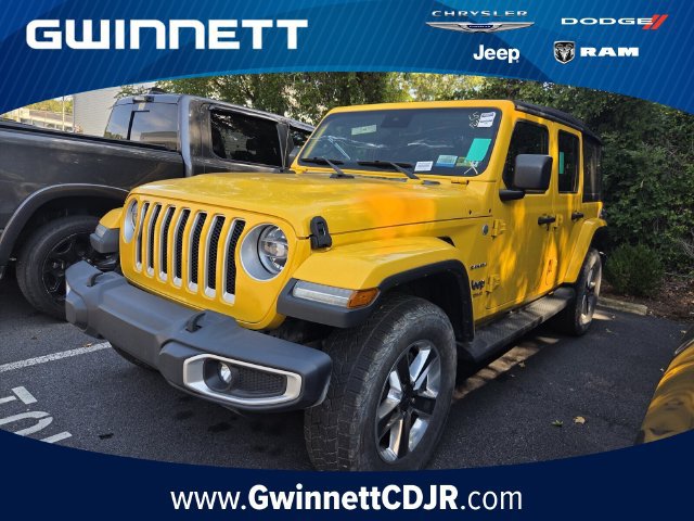 Used 2020 Jeep Wrangler Unlimited Sahara AWD/4WD image 1