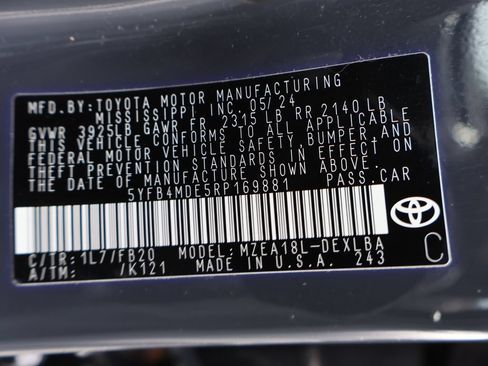 Used 2024 Toyota Corolla LE FWD image 30