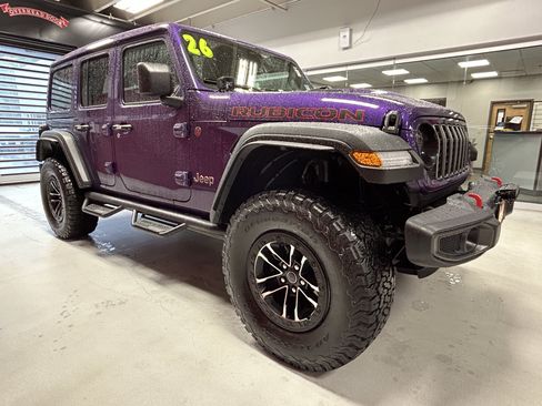 Certified 2026 Jeep Wrangler Unlimited Rubicon w/ Xtreme 35 Tire Package AWD/4WD image 12