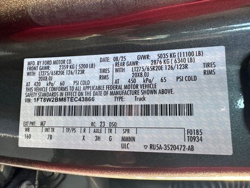 New 2026 Ford F250 Platinum image 56