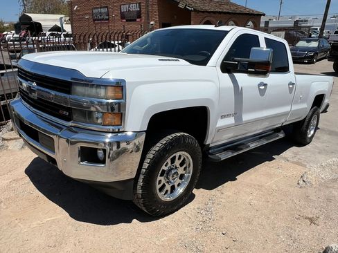 Used 2016 Chevrolet Silverado 3500 LTZ w/ Duramax Plus Package AWD/4WD image 3
