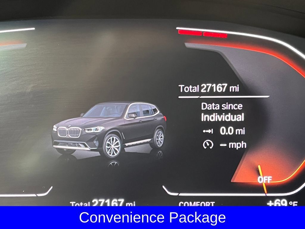 Used 2023 BMW X3 xDrive30i w/ Convenience Package AWD/4WD image 2