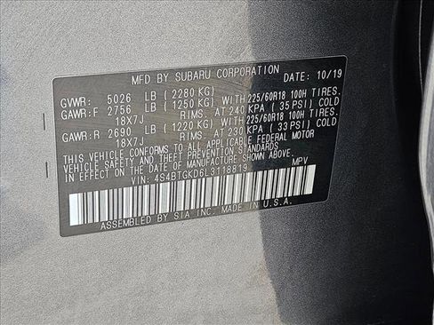 Used 2020 Subaru Outback Onyx Edition XT w/ Popular Package #2 image 25