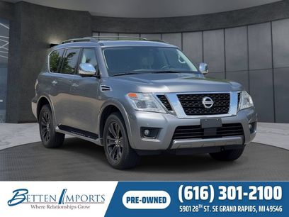 Used 2019 Nissan Armada Platinum w/ Captain's Chairs Package