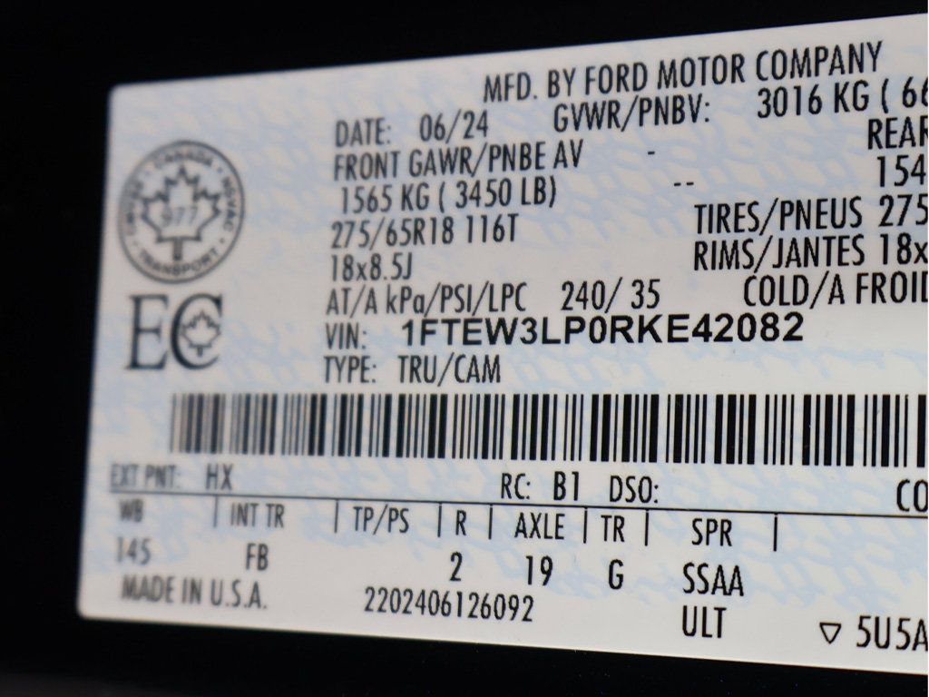 Used 2024 Ford F150 XLT w/ Equipment Group 302A MID AWD/4WD image 51