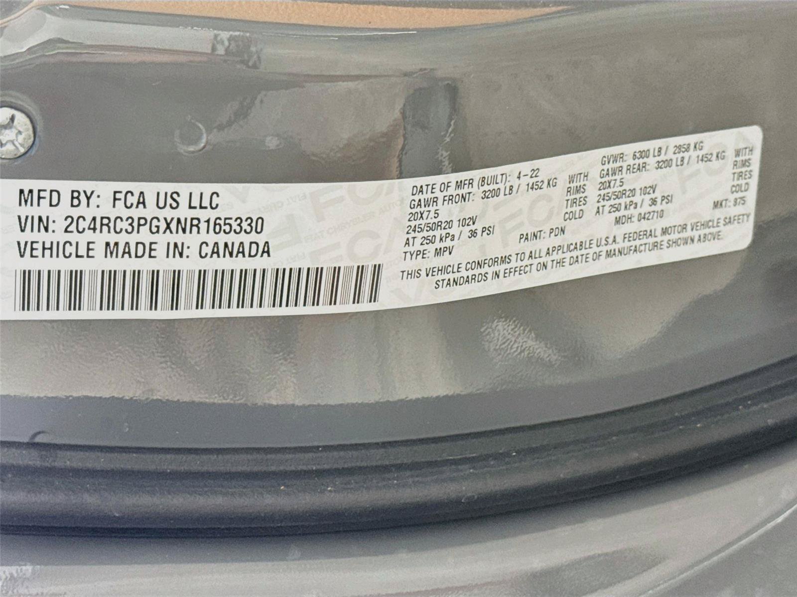 Used 2022 Chrysler Pacifica Pinnacle AWD/4WD image 11