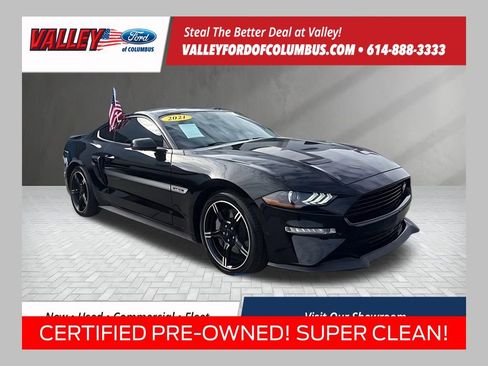 Certified 2021 Ford Mustang GT Premium w/ Equipment Group 401A image 1