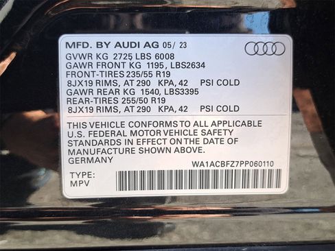 Certified 2023 Audi Q4 e-tron Premium w/ Convenience Package image 11