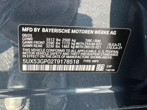 Used 2026 BMW X3 xDrive30i w/ Premium Package AWD/4WD image 37