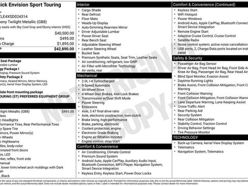 Certified 2025 Buick Envision Sport Touring image 5