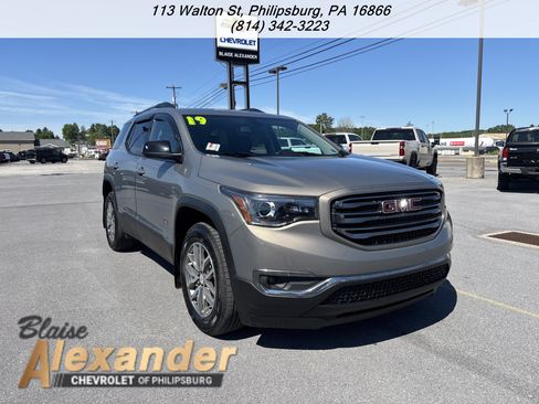 Used 2019 GMC Acadia SLE w/ Driver Alert Package I AWD/4WD image 1
