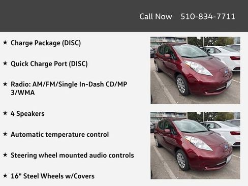 Used 2017 Nissan Leaf S image 4