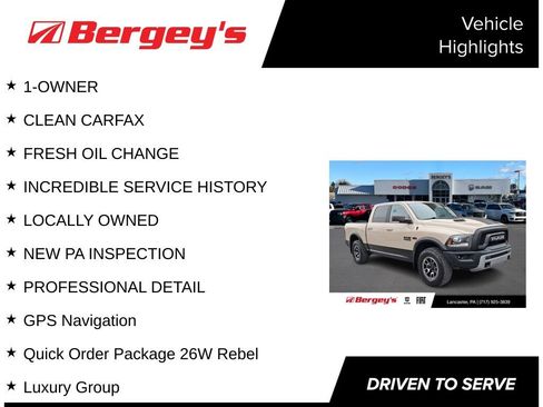 Used 2017 RAM 1500 Rebel w/ Luxury Group image 5