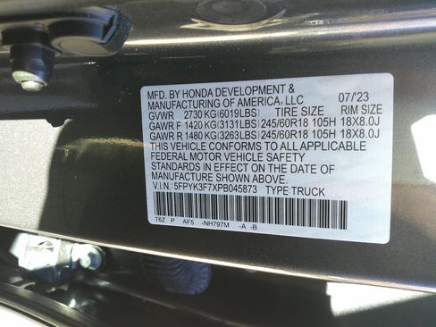 Used 2023 Honda Ridgeline RTL-E image 36