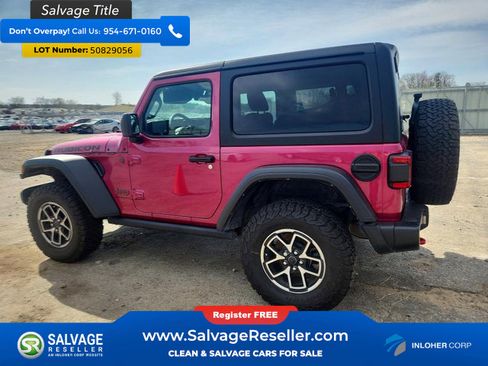 Used 2024 Jeep Wrangler Rubicon AWD/4WD image 3