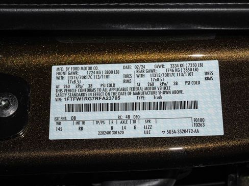 Used 2024 Ford F150 Raptor AWD/4WD image 37