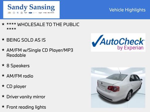 Used 2007 Volkswagen Jetta Wolfsburg Edition FWD image 7