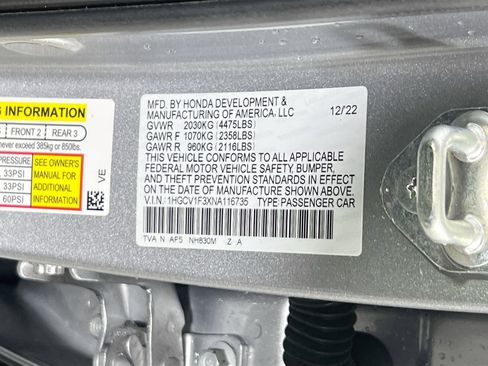 Used 2022 Honda Accord Sport image 29