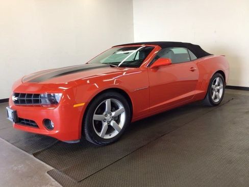 Used 2013 Chevrolet Camaro LT w/ Black Rally Stripe Package RWD image 3