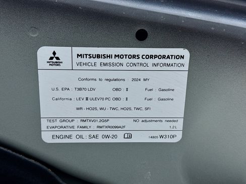 Used 2024 Mitsubishi Mirage ES FWD image 19