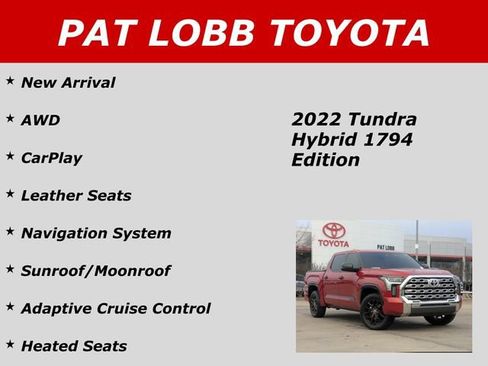 Used 2022 Toyota Tundra 1794 Edition image 38