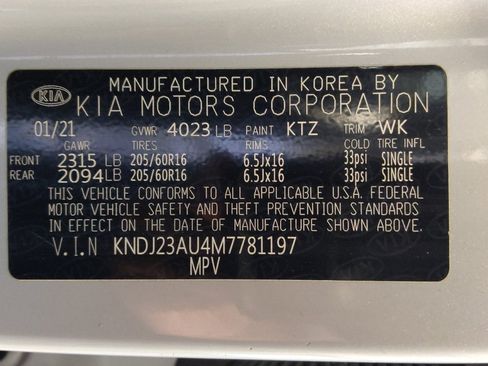 Used 2021 Kia Soul LX FWD image 33