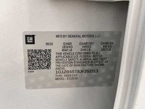 Used 2018 Chevrolet Malibu LS image 34