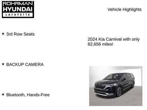 Used 2024 Kia Carnival EX FWD image 7