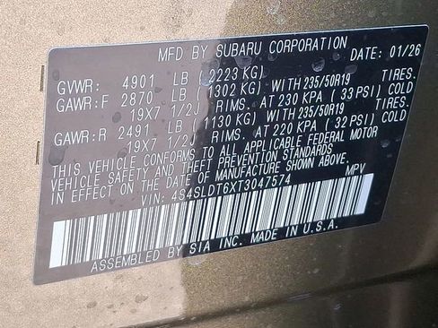 New 2026 Subaru Forester Touring image 10