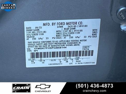 Used 2023 Ford Explorer Limited image 34