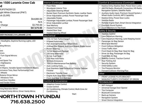 Used 2026 RAM 1500 Laramie AWD/4WD image 10