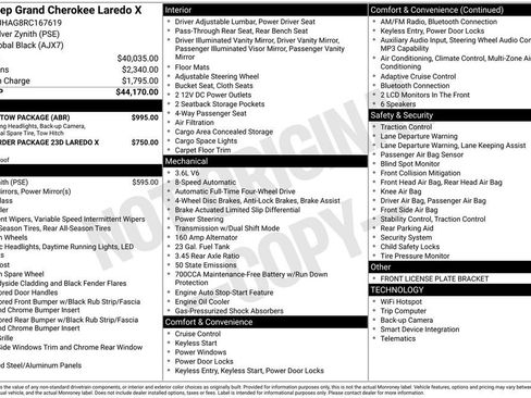 Certified 2024 Jeep Grand Cherokee Laredo X w/ Trailer Tow Package image 11