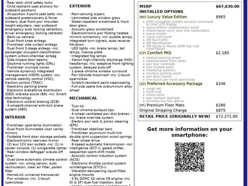 Used 2012 Lexus LS 460 image 2