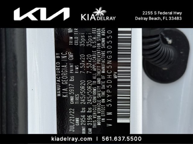 Certified 2022 Kia Telluride SX w/ SX Prestige Package AWD/4WD image 38