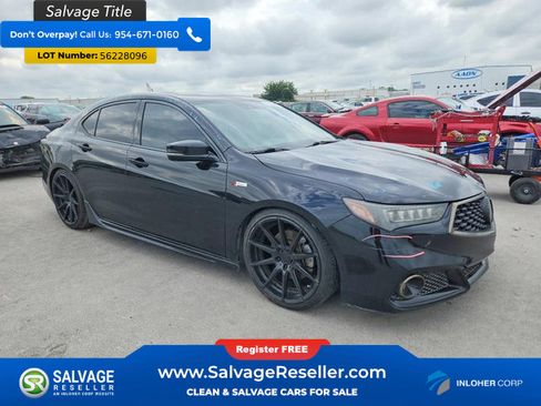 Used 2020 Acura TLX w/ A-SPEC Package AWD/4WD image 5
