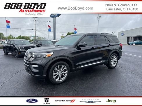 Certified 2023 Ford Explorer Limited w/ Limited Technology Package AWD/4WD image 1